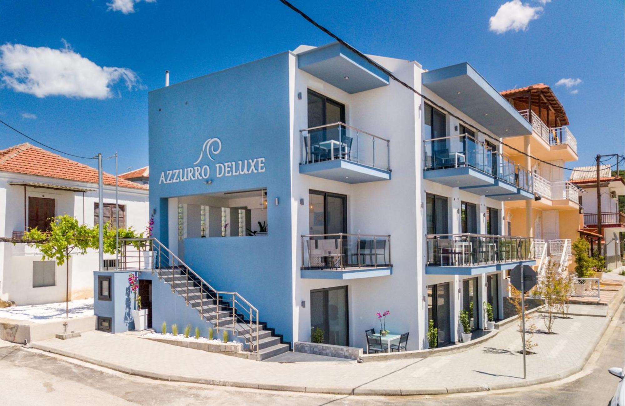 Azzurro Deluxe Lägenhet Limenaria  Exteriör bild